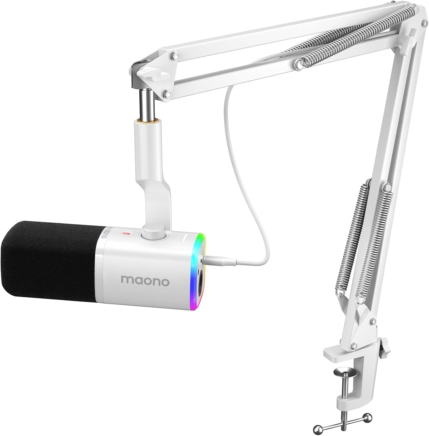 Detalle 2 de MAONO PD100X: Microfono Gaming Dinámico USB/XLR para Streaming y Podcasting