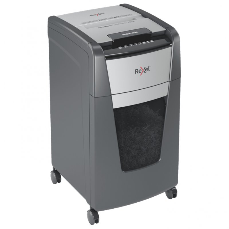 Detalle de Rexel Optimum AutoFeed 225X Destructora de Papel 60L