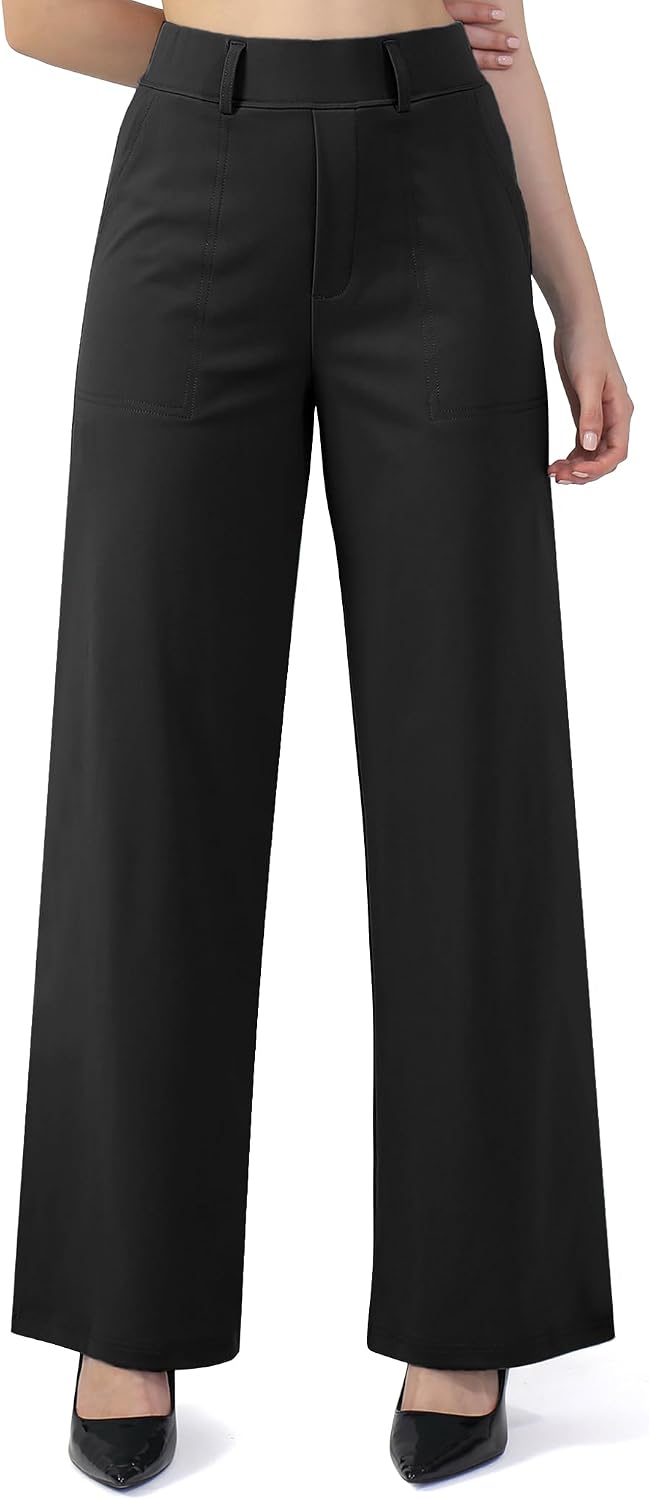 Detalle de JOYCATCH Women's Work Pants, Polyester-Spandex