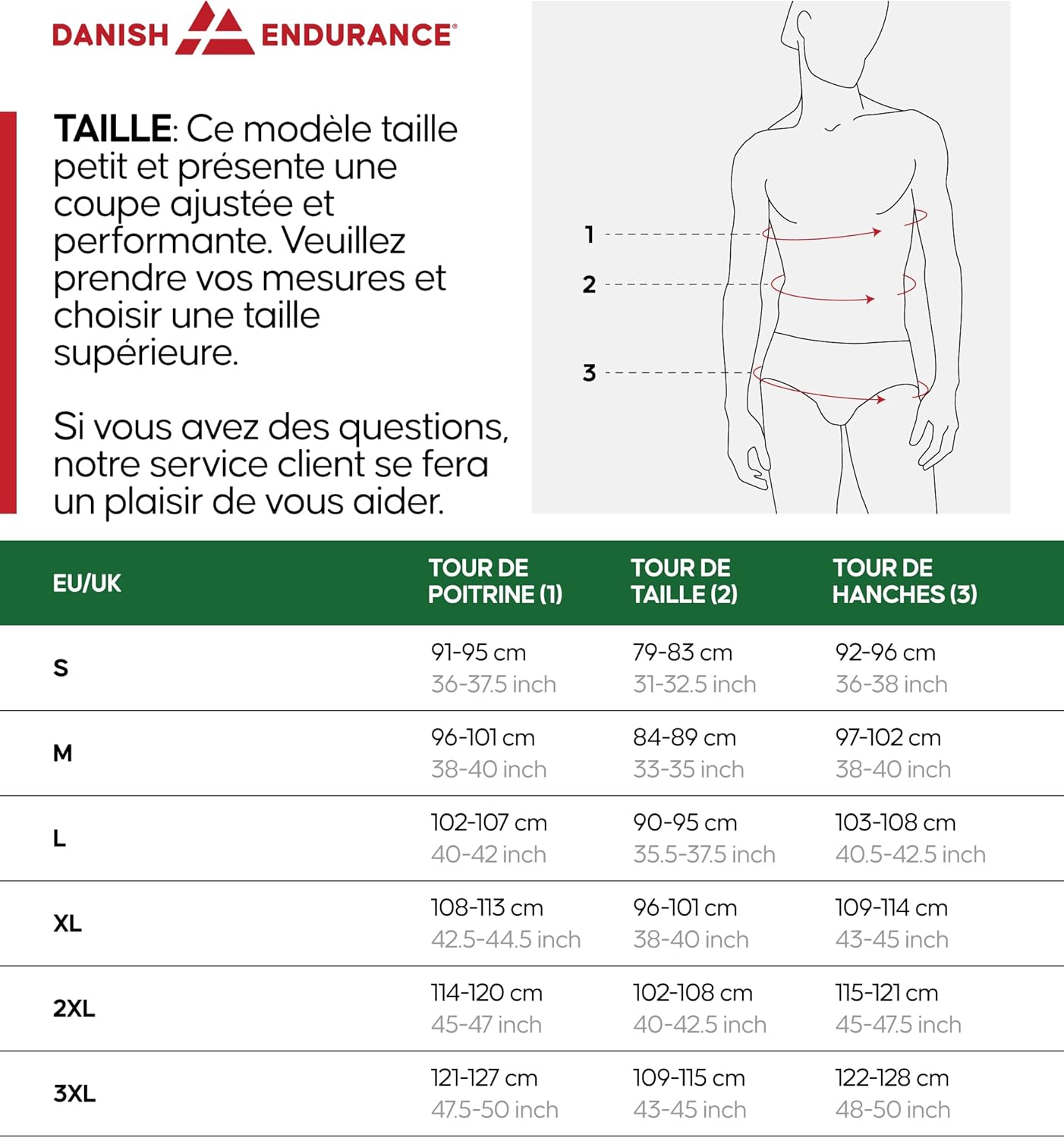Thumbnail 5 de Danish Endurance maillot cyclisme manches courtes homme – respirant et léger, coupe ajustée