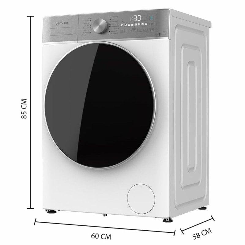 Detalle de Cecotec Bolero DressCode 10800 Inverter: Lavadora de 10 kg con tecnología avanzada