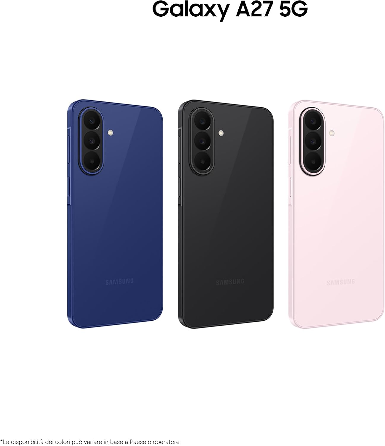 Detalle 2 de Samsung Galaxy A27 5G 128GB RAM 6GB Light Pink — Scheda di valutazione