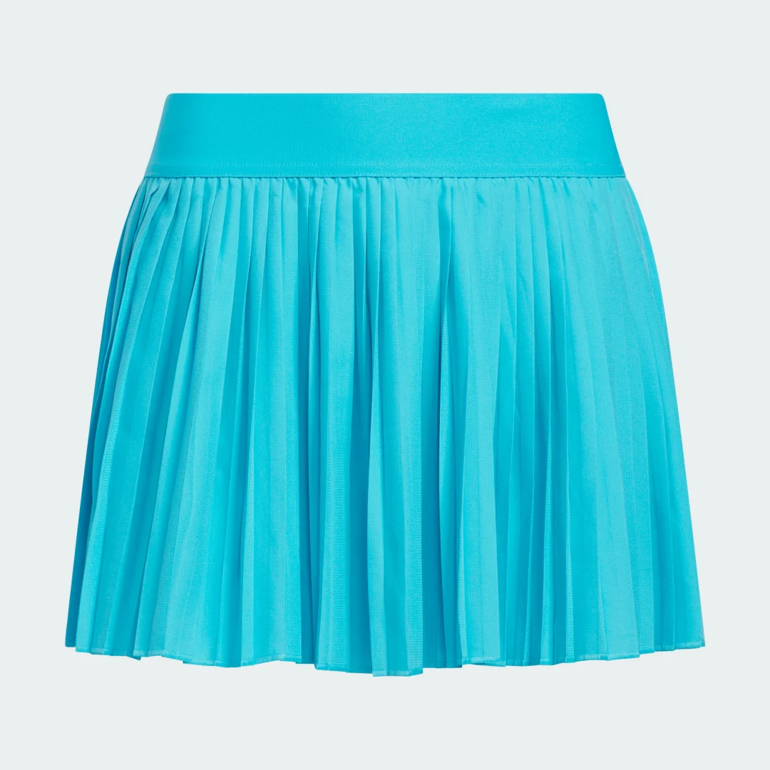 Detalle 2 de Falda Club Pleated Turquesa de Adidas