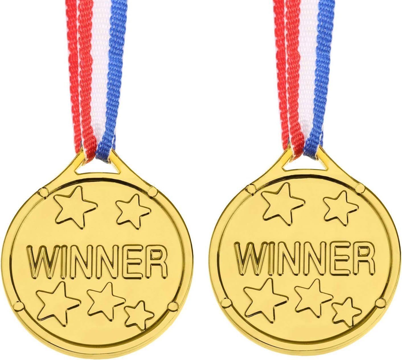 Thumbnail 1 de AUERVO 50 Pieces Gold Plastic Winner Medals