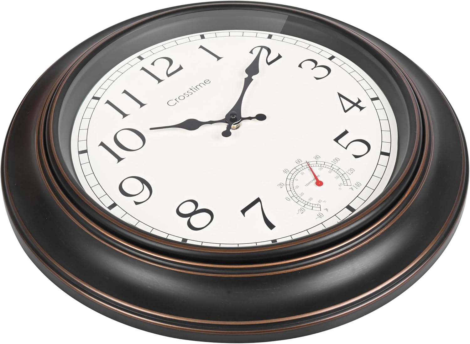 Thumbnail 1 de Crosstime Large Retro Wall Clock 45cm