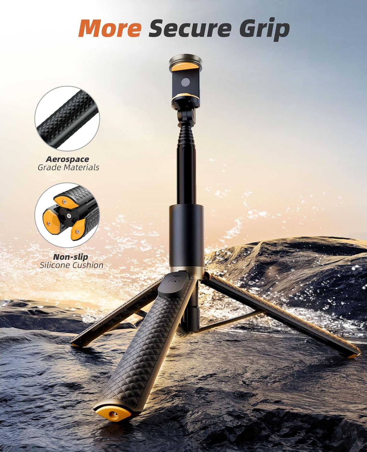 Detalle de Vimose Phone Tripod with 62" Extendable