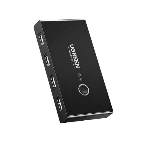 Detalle 2 de UGREEN Switch USB 2.0 4 ports ⚡
