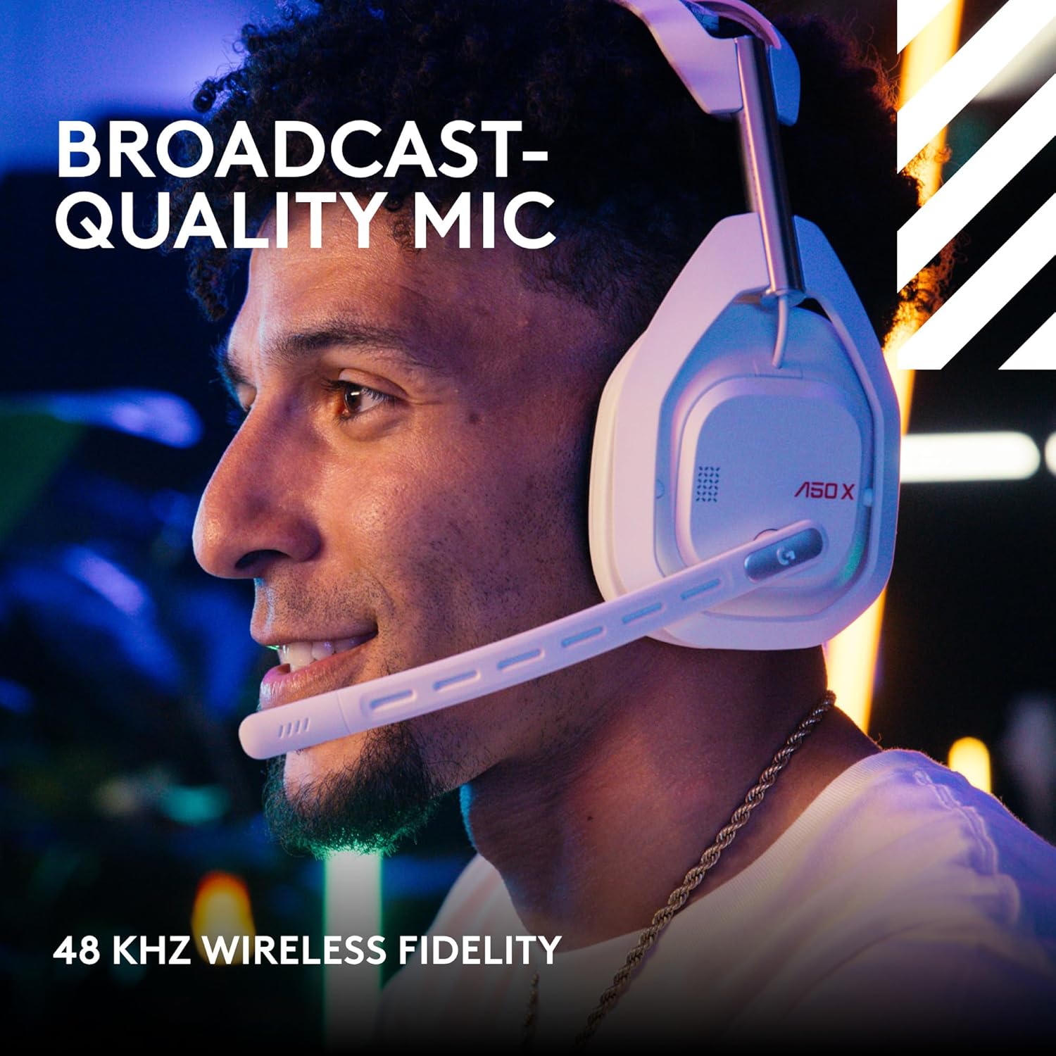 Thumbnail 6 de Logitech G Astro A50 X Lightspeed Wireless Headset with Base (PRO-G Graphene) – Multi‑System, White