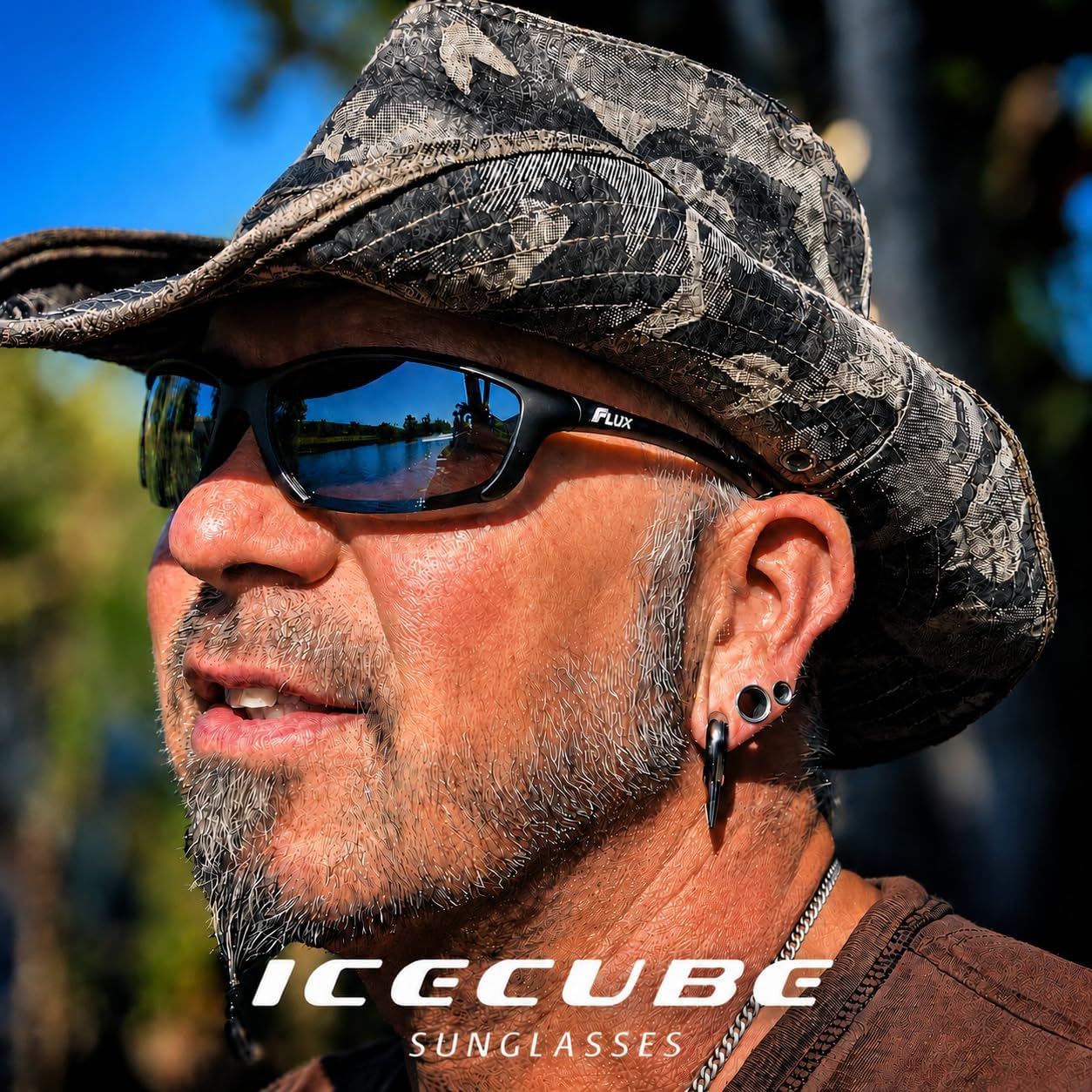 Detalle 2 de ICECUBE SPORTECH Sport Sunglasses with Polarised UV400 Lenses (TR90 lightweight frame)