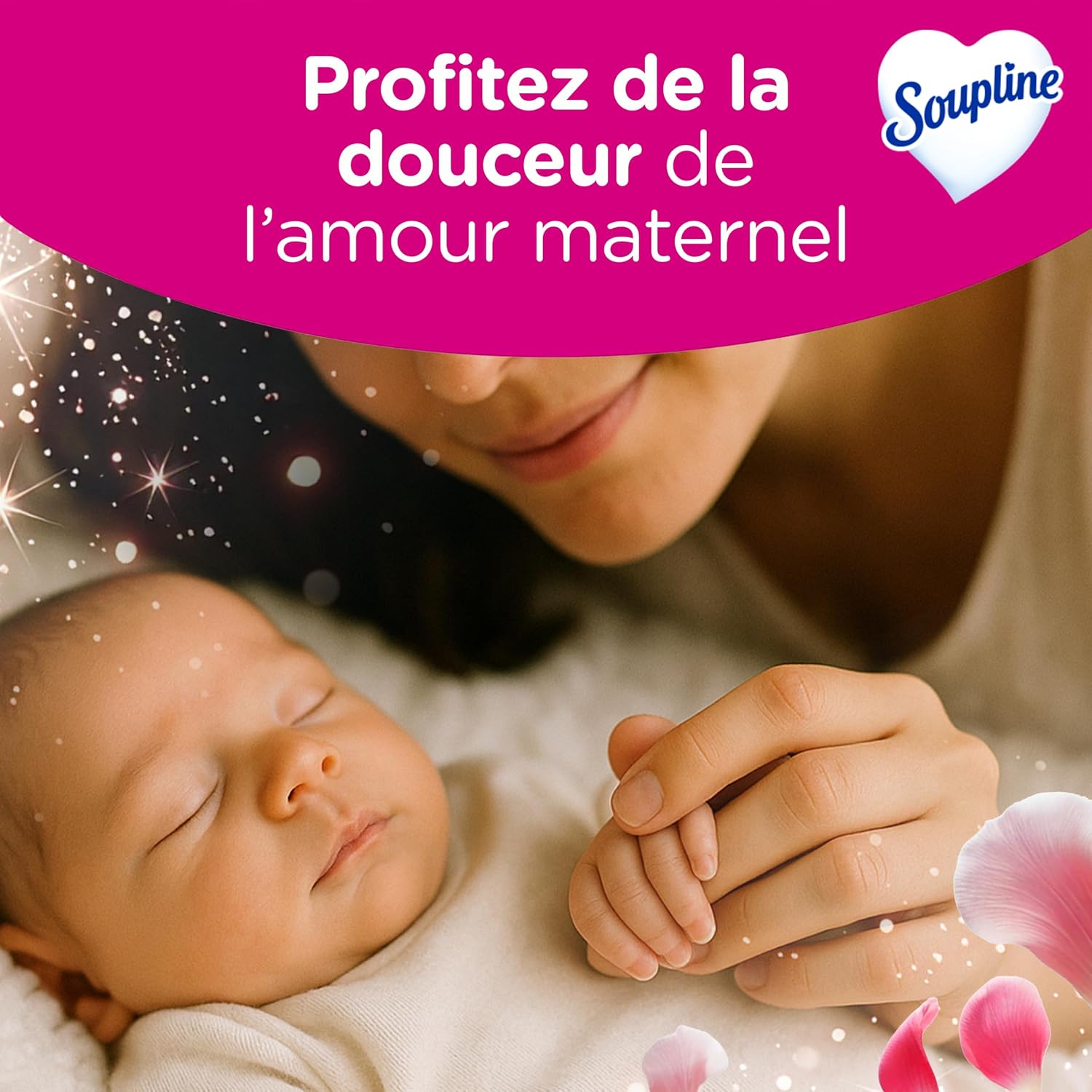 Thumbnail 5 de SOUPLINE Adoucissant Linge Hypoallergénique Concentré Senteur Amande Douce – Lot 3x1,35L