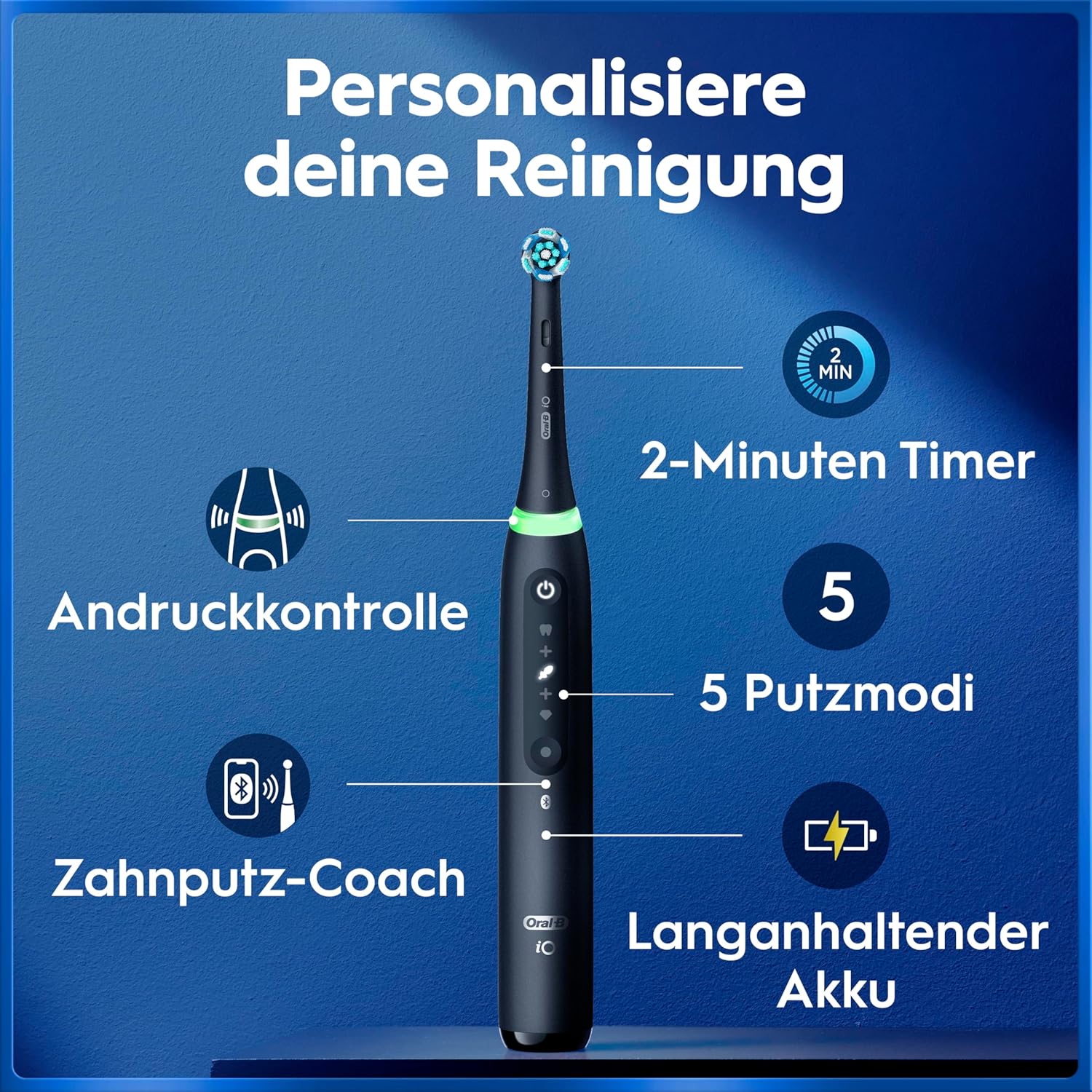 Thumbnail 3 de Oral‑B iO Series 5 Plus Elektrische Zahnbürste