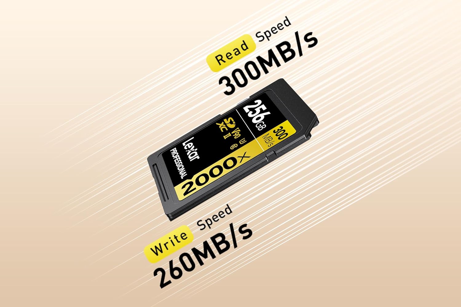 Thumbnail 1 de Lexar 256 GB SD UHS-II 2000x