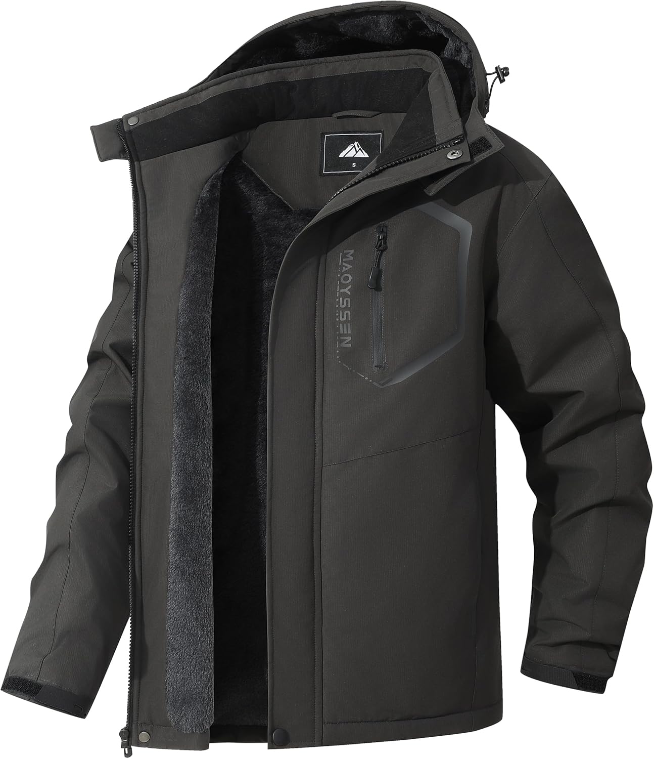 Thumbnail 5 de MAOYSSEN Men's Mountain Ski Jacket waterproof 1️⃣