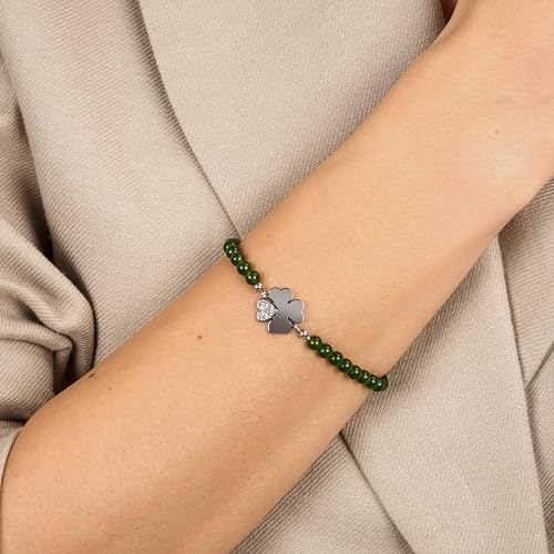 Detalle de Morellato Bracciale Donna VALENTINA in Acciaio con Agata naturale – SATQ08