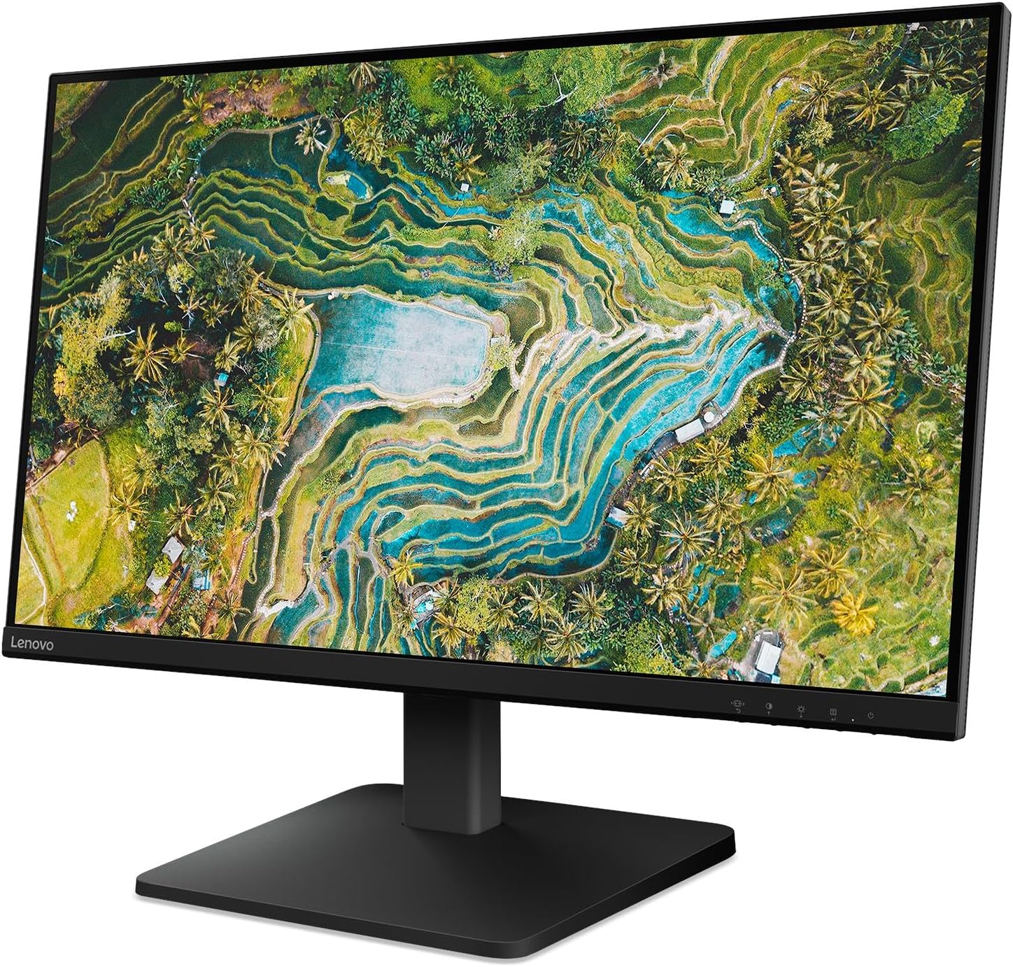 Detalle de Lenovo L27qe 27-inch QHD Monitor: IPS, 100 Hz, VESA Compatible