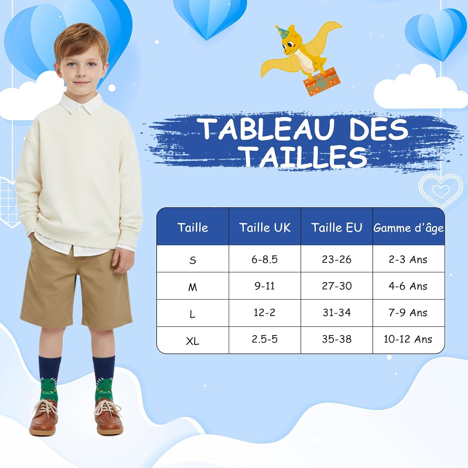 Thumbnail 4 de Chaussettes LOFIR coton garçons 5 paires