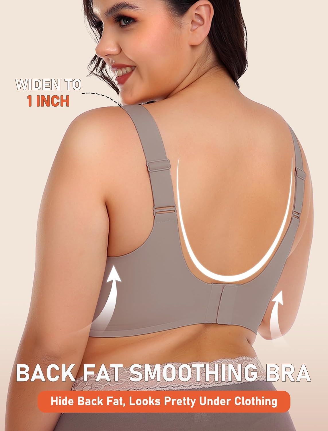 Detalle 1 de Gailife Wireless Push Up Bra 55% Nylon