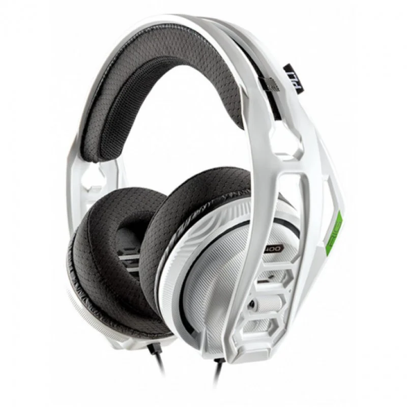 Detalle de Nacon RIG 400HX: auriculares gaming para Xbox One, blancos