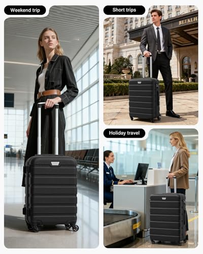 Thumbnail 7 de COOLIFE 28 Inch Large Suitcase | Lightweight PC+ABS Hard Shell with 93L capacity