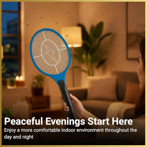 Thumbnail 9 de SHATCHI 49cm Electric Mosquito Swatter – USB Rechargeable Fly Zapper Racket