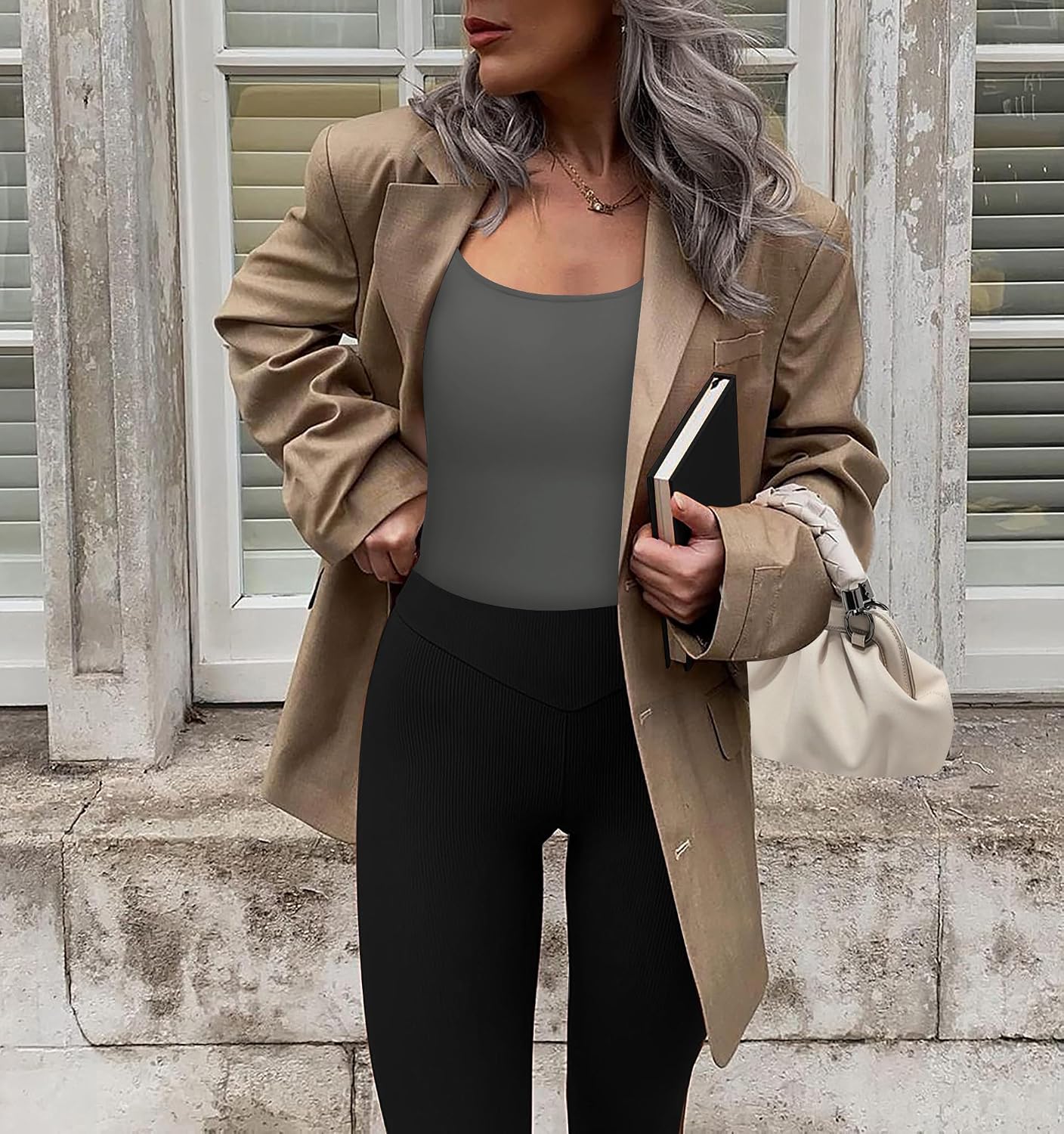 Detalle de Ekouaer Maglia termica donna girocollo S-XXL