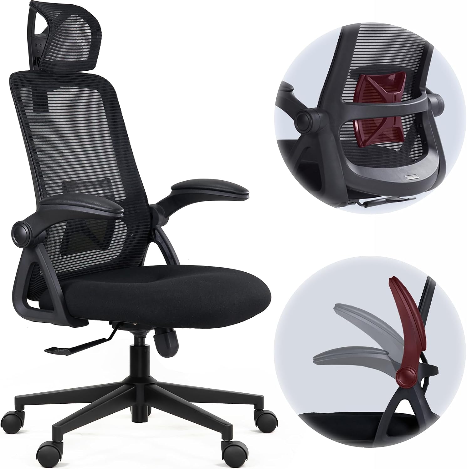 Detalle de Realm of Thrones CAPTAIN ergonomic office chair