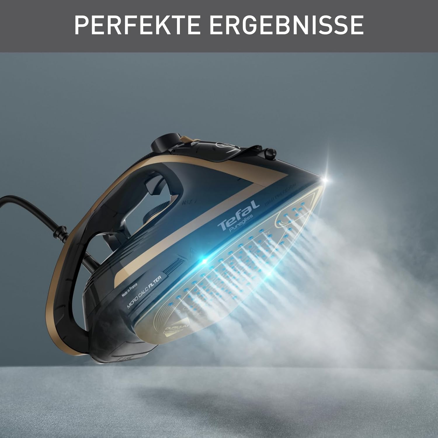 Thumbnail 1 de Tefal Puregliss Dampfbügeleisen FV8064 – bis zu 50 g/Min. variabler Dampf & 280 g/Min. Dampfstoß