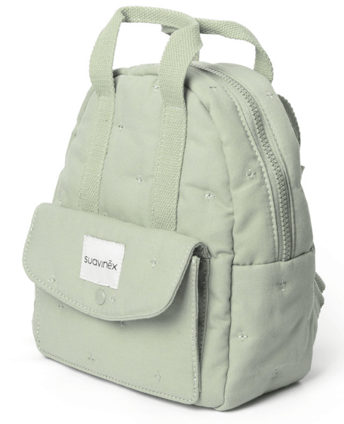 Detalle de Suavinex Mochila Infantil Verde Liso
