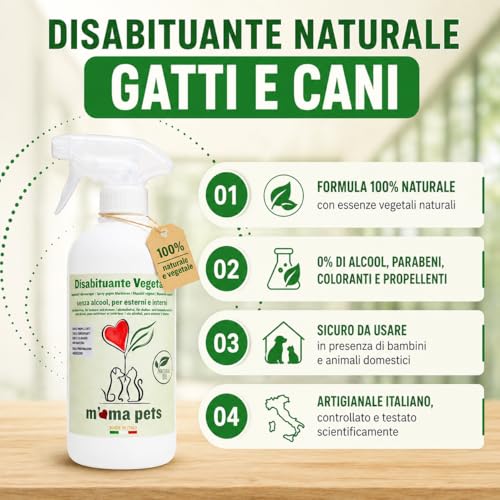 Thumbnail 1 de M' MA PETS 100% Natural Repellent per cani e gatti – Urine Spray, 500 ml, Made in Italy