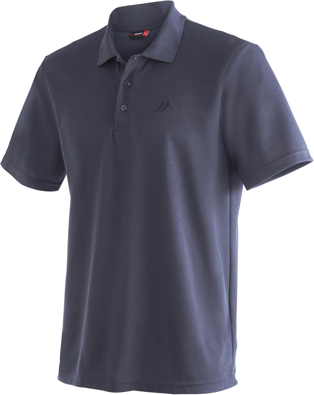 Detalle de Maier Sports Ulrich Polo pour Homme – polo fonctionnel à coupe Regular Fit avec Dryprotec et puce NFC