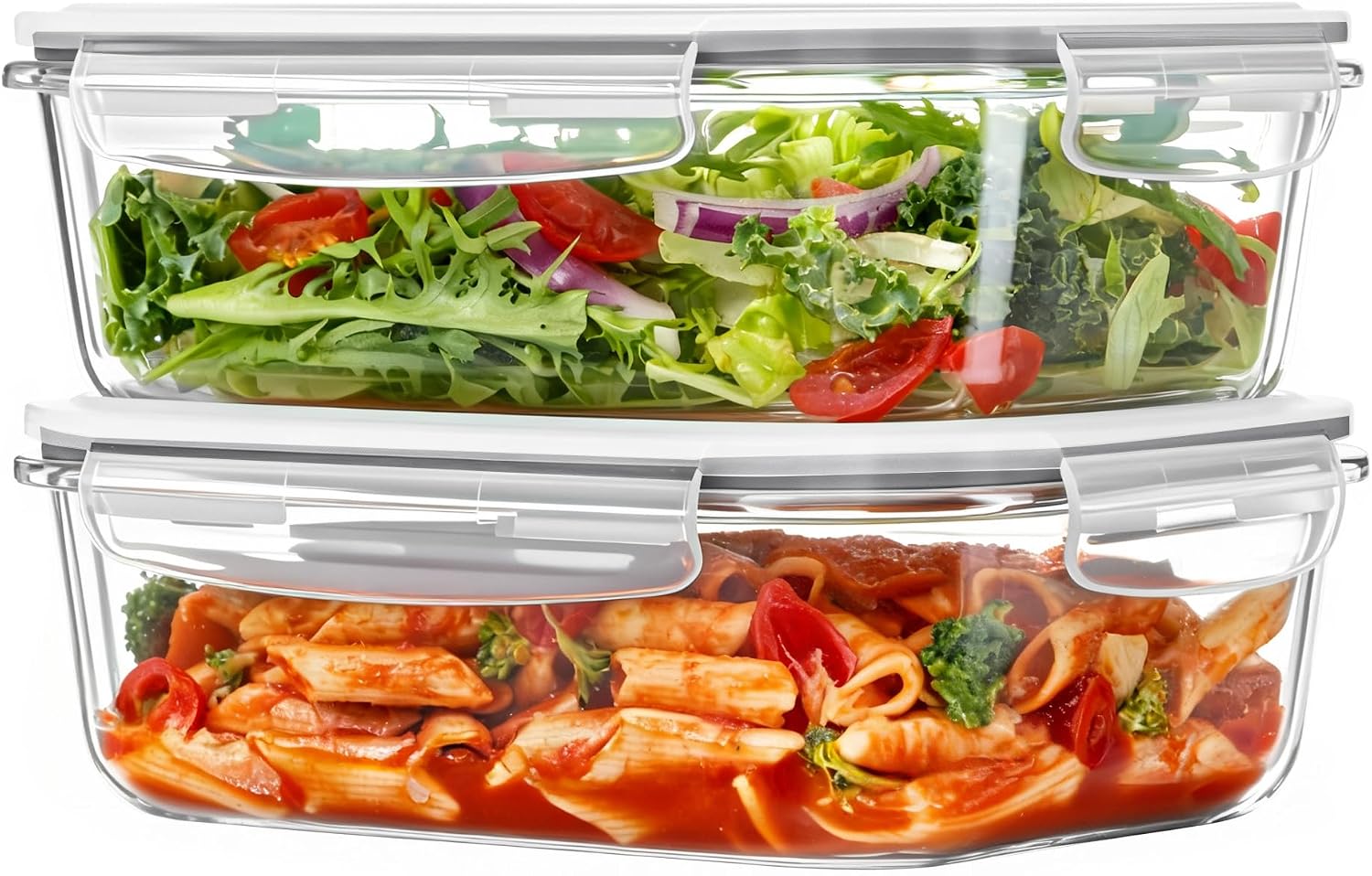 Detalle de Vtopmart Glass Food Storage Containers, 1500 mL