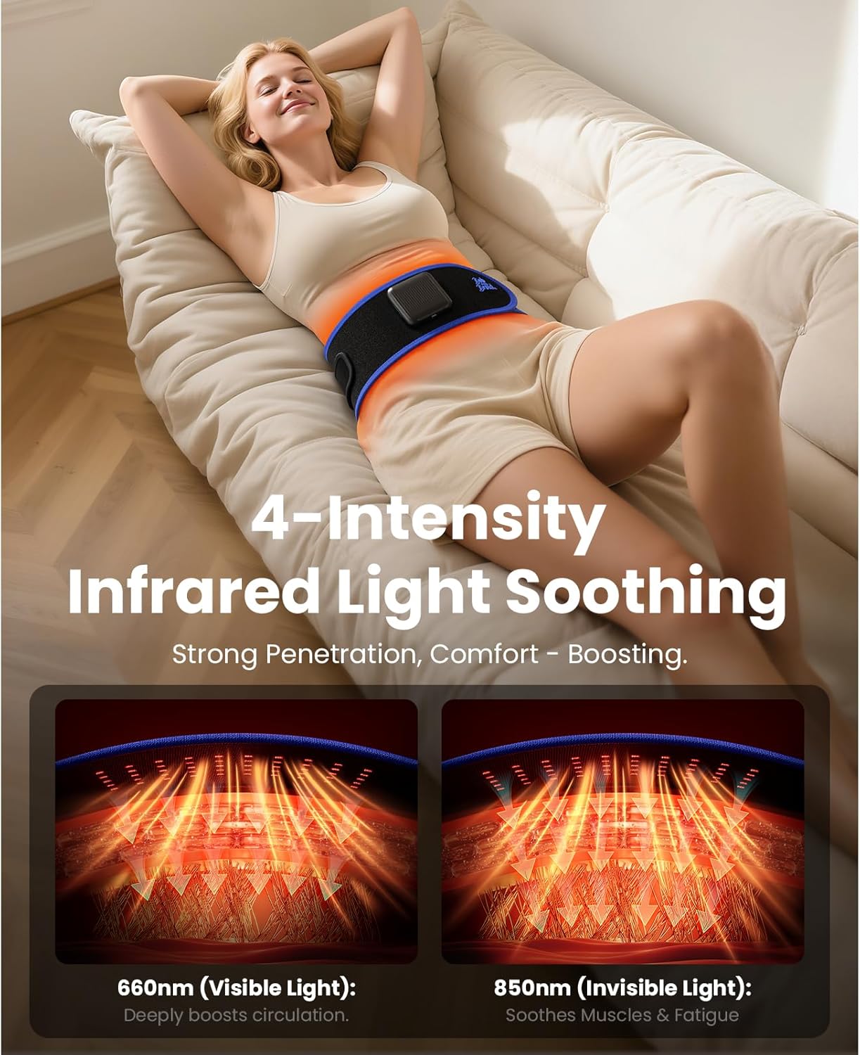 Thumbnail 2 de BOB AND BRAD ThermoRed Heating Pad Belt 1️⃣