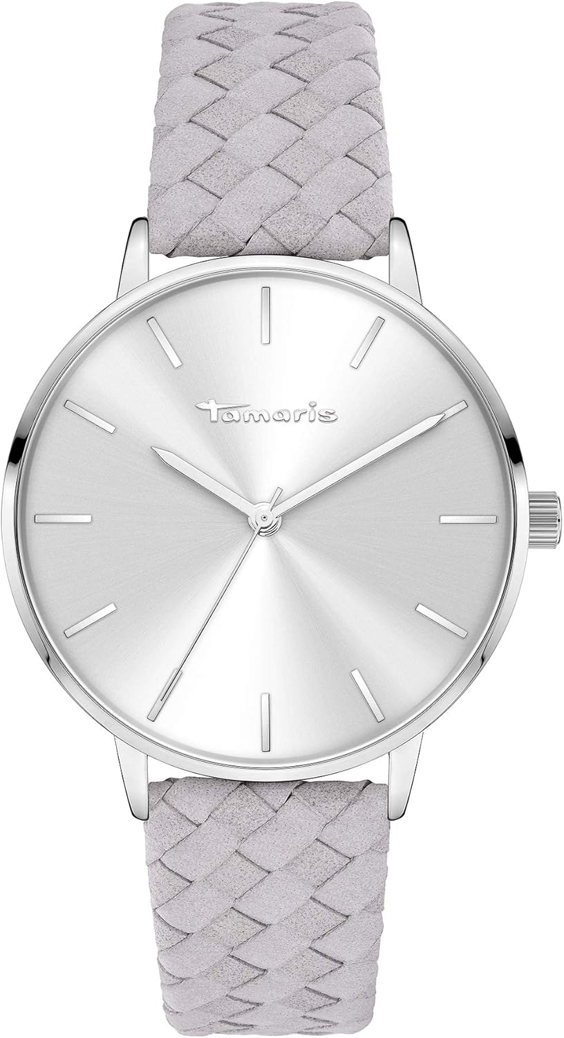 Thumbnail 4 de Tamaris Damenuhr mit Lederband – Runde, schlichte Armbanduhr, 36 mm