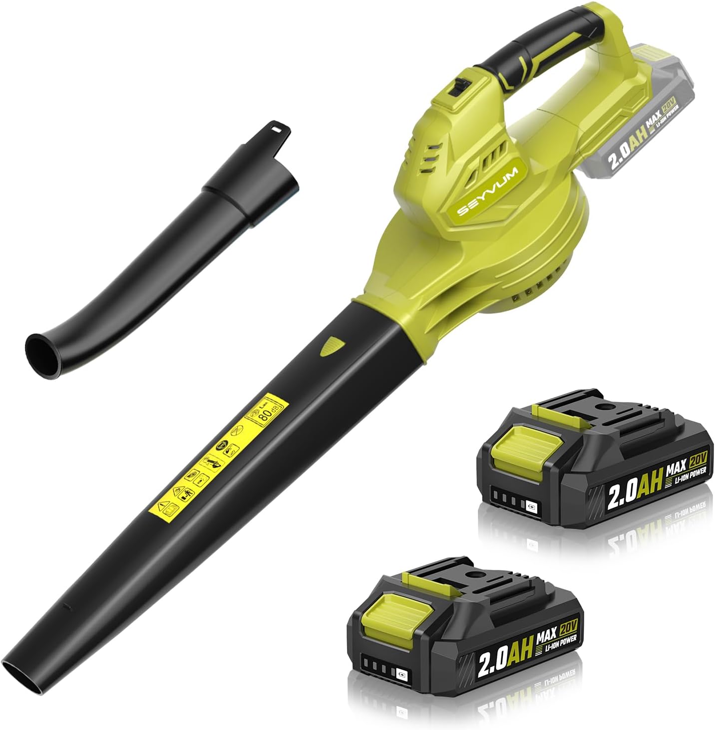 Detalle de SEYVUM Cordless Leaf Blower 20V