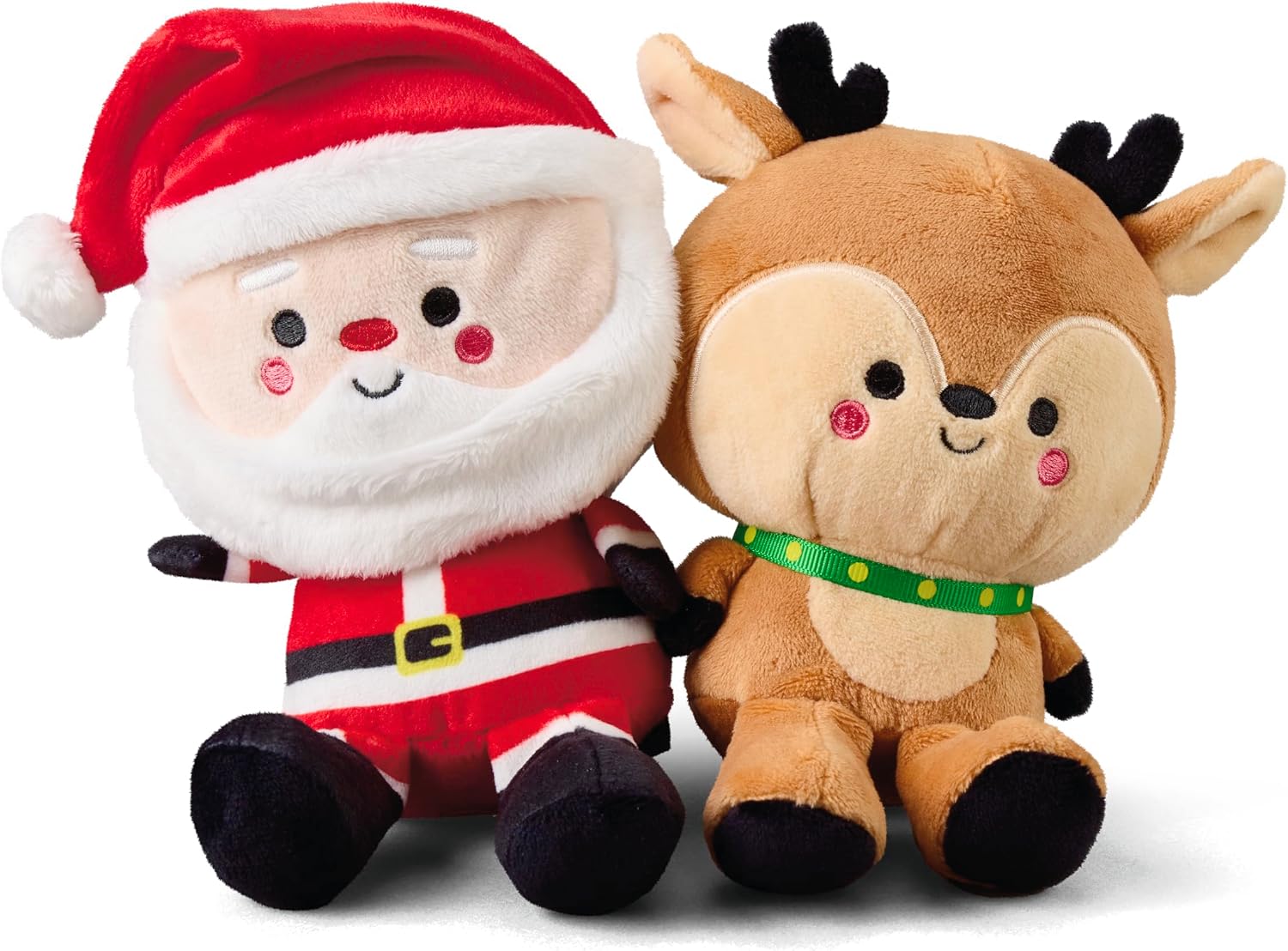 Detalle 2 de Hallmark Better Together Santa and Reindeer 16cm set