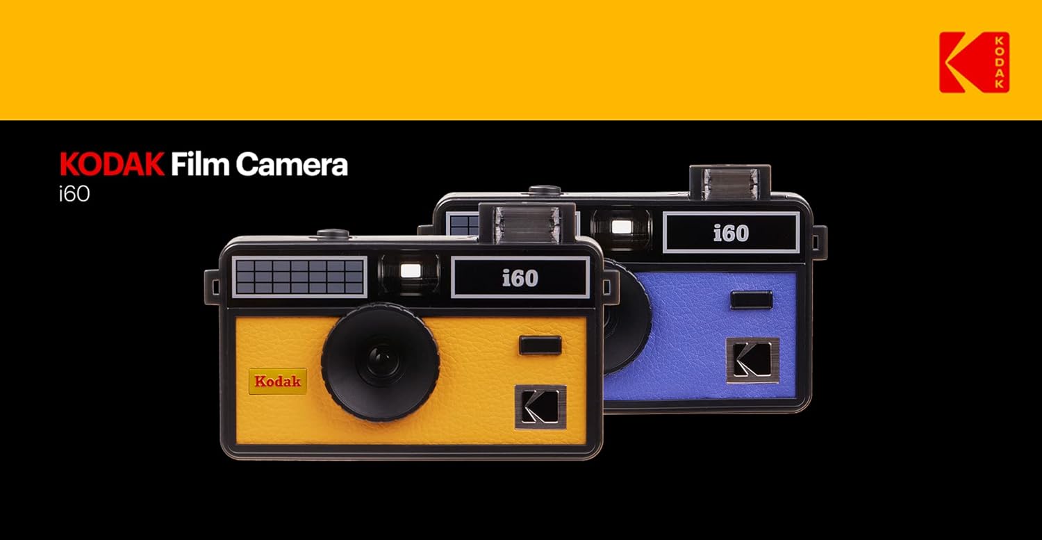 Thumbnail 6 de Kodak i60: pellicola riutilizzabile da 35 mm in stile retrò, senza messa a fuoco, flash integrato