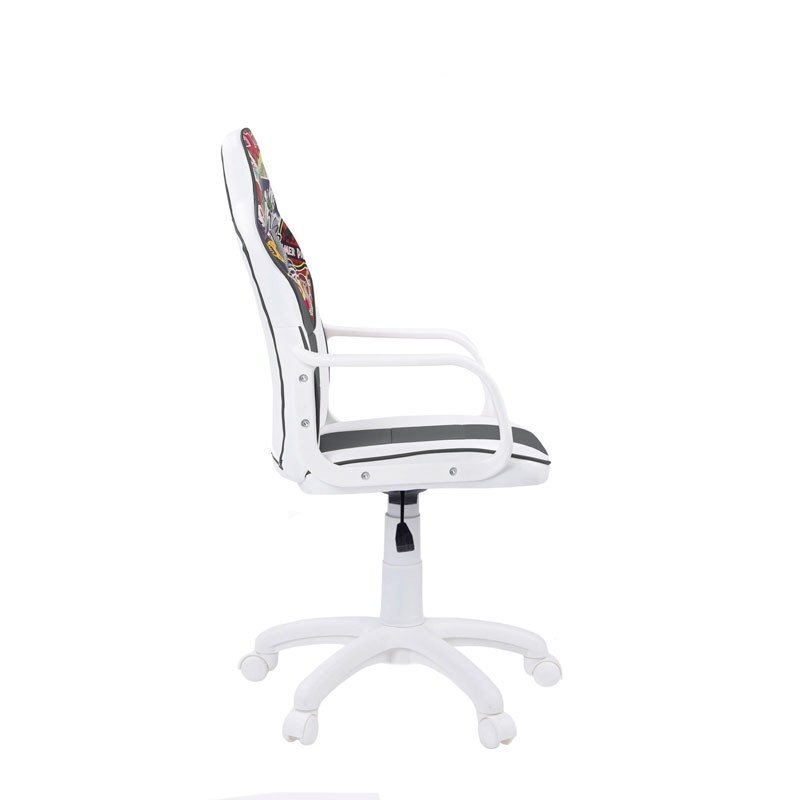 Detalle de Adec DRW Sticker Silla Gaming blanco/negro