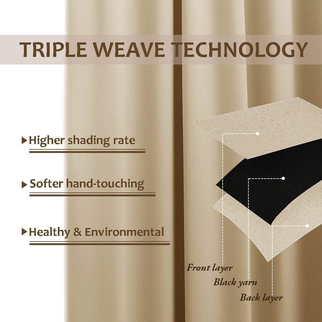 Detalle 2 de NICETOWN Outdoor Curtains W84 x L108