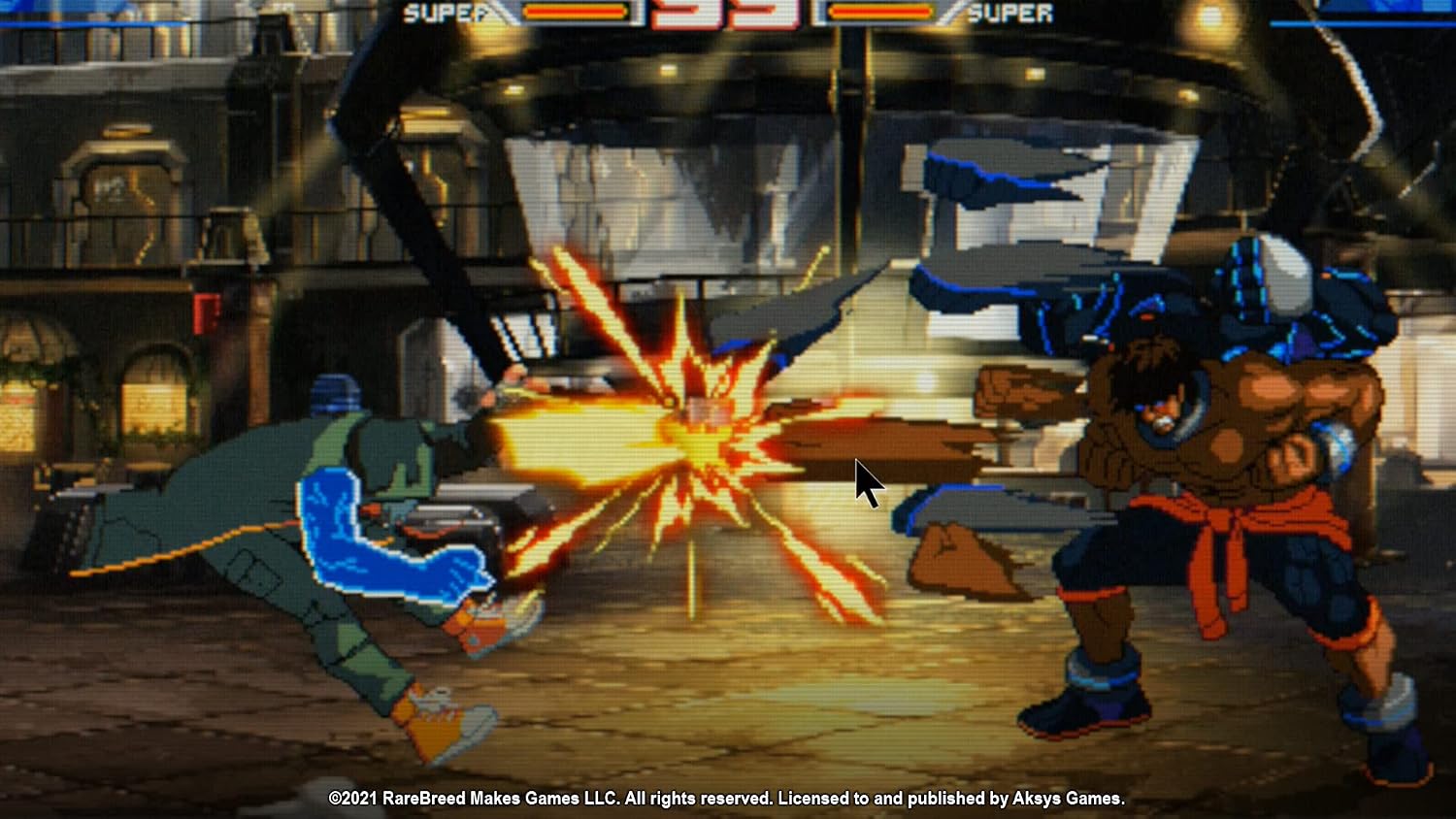 Detalle 2 de Blazing Strike PS4 Limited Edition 2D fighter