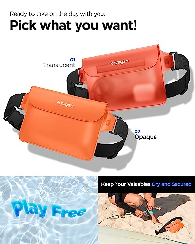 Detalle 2 de Spigen Aqua Shield, lot de 2 sacs étanches IPX8