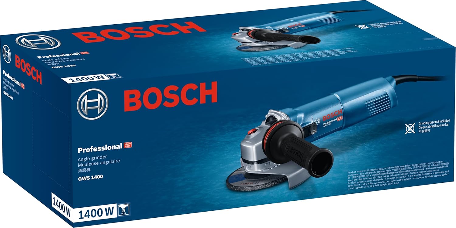 Thumbnail 2 de Bosch Professional GWS 1400 : meuleuse angulaire 1 400 W disque 125 mm