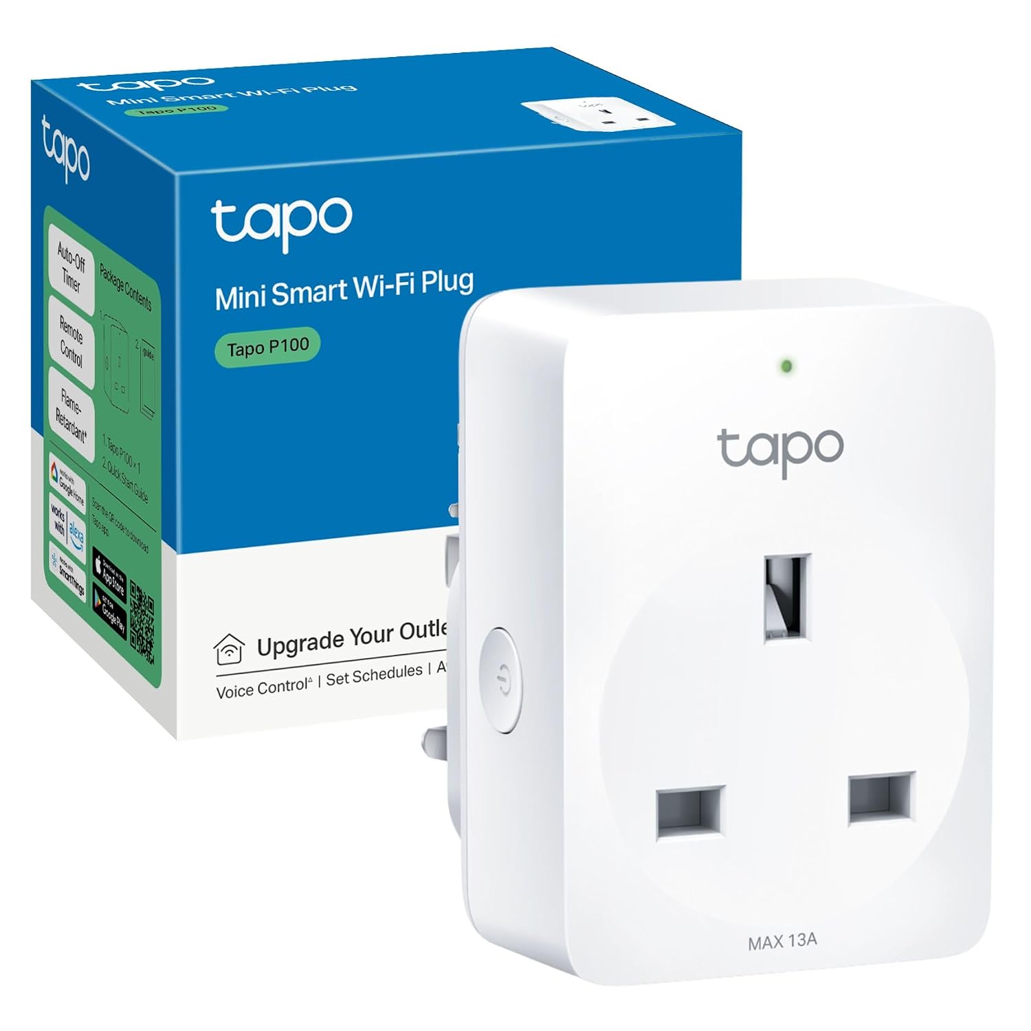 Detalle de TP-Link Tapo P100 Smart Plug with Alexa control 🔌