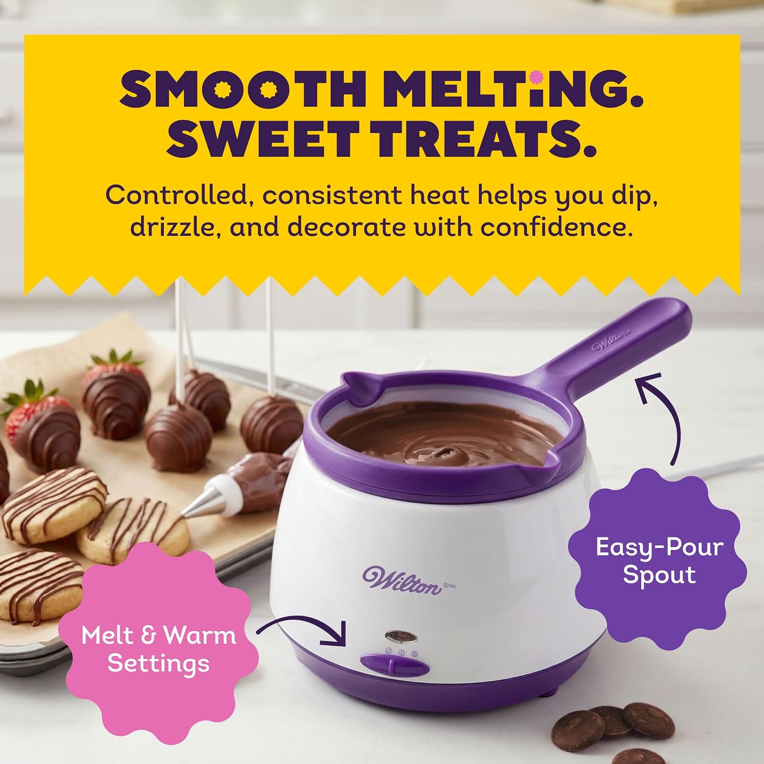 Detalle 2 de Wilton Candy Melts Melting Pot 2.5-cup 🍫