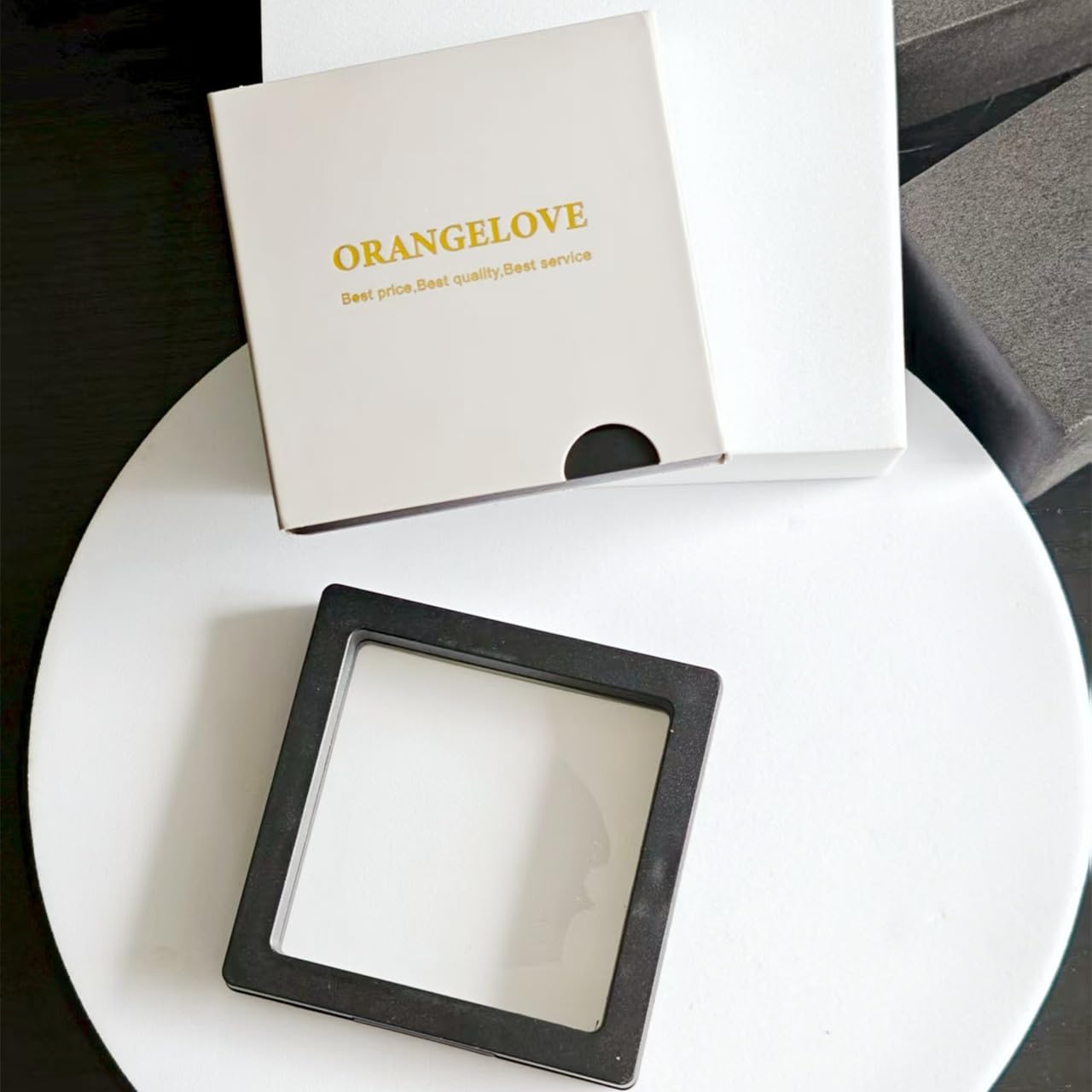 Detalle 2 de ORANGELOVE Huggie Hoop Earrings, 14K Gold-Plated