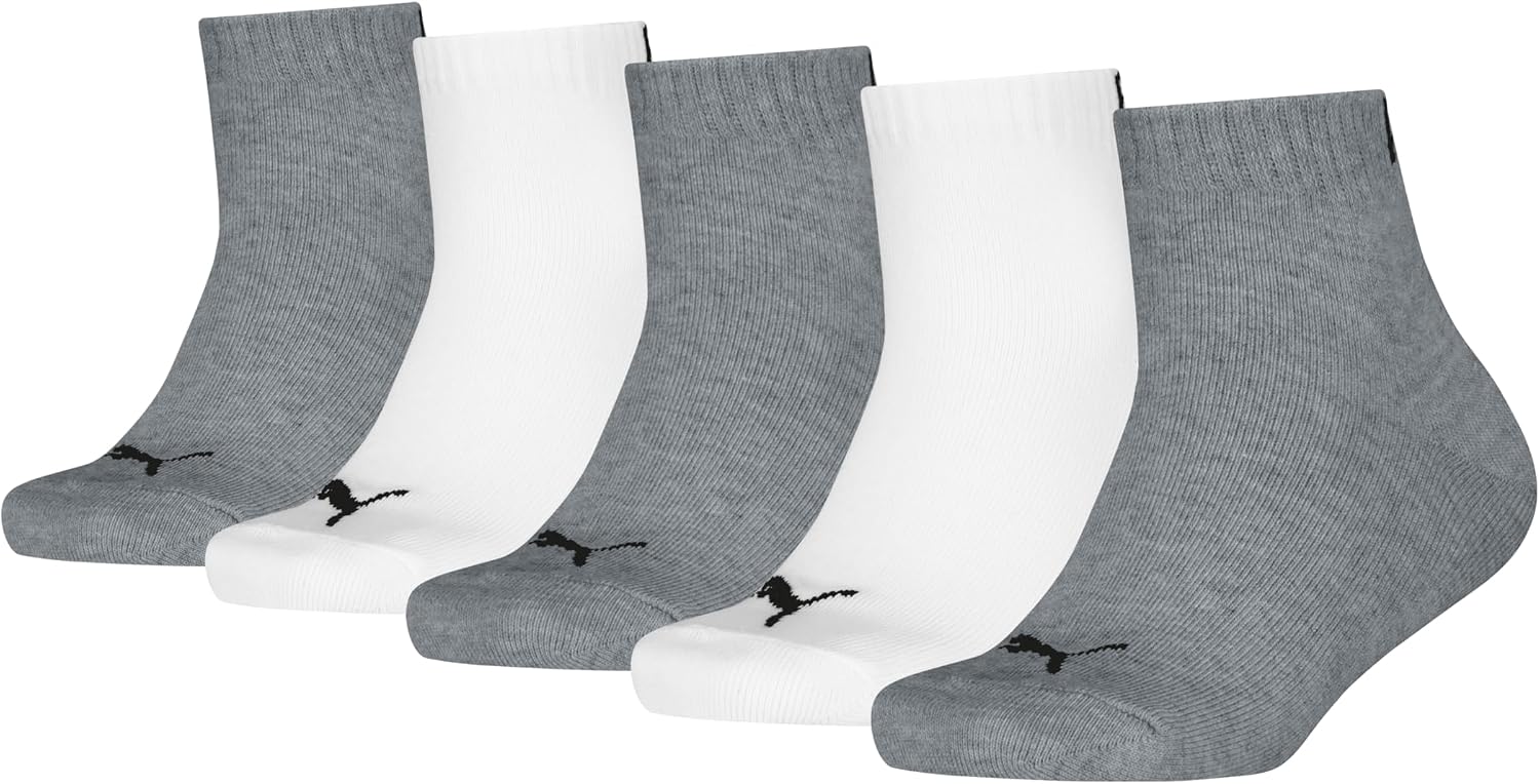 Thumbnail 4 de PUMA Plain Baskets Mixte enfant (lot de 5) – Confort coton doux pour le quotidien