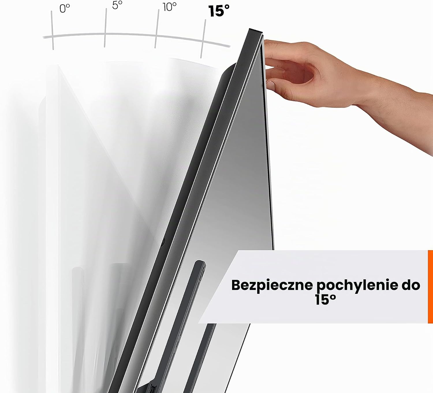 Detalle 1 de Vogel's Quick TVM 1245 – obrotowy uchwyt do telewizora 19–43 cale