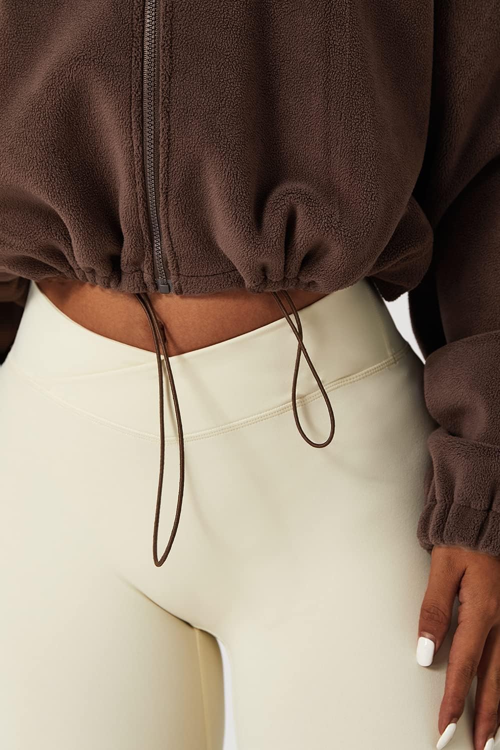 Thumbnail 2 de QINSEN Full Zip Fleece Crop Jacket 20