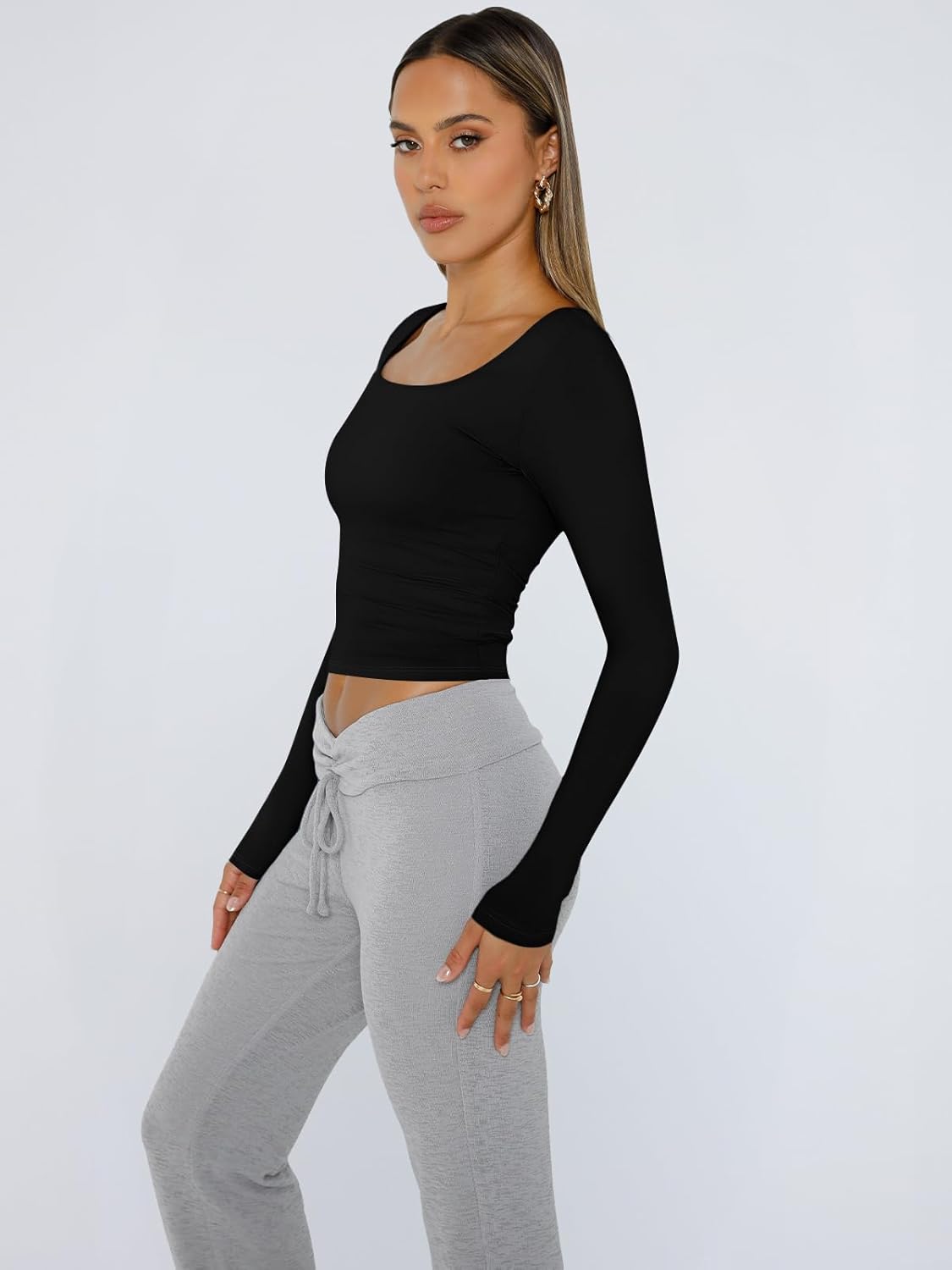 Detalle 2 de Trendy Queen Crop Top 88% Polyester