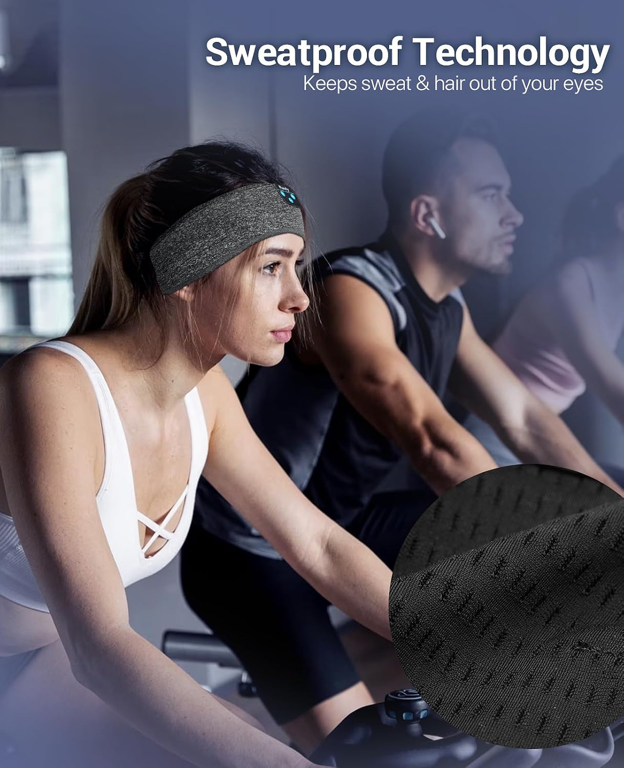 Detalle 2 de Navly Auriculares para Dormir Bluetooth 11 h
