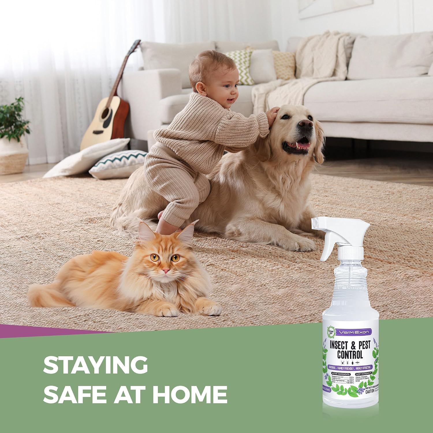 Thumbnail 6 de VermExon Peppermint Oil Insect & Pest Control Spray, 16 oz Plant-Based Formula